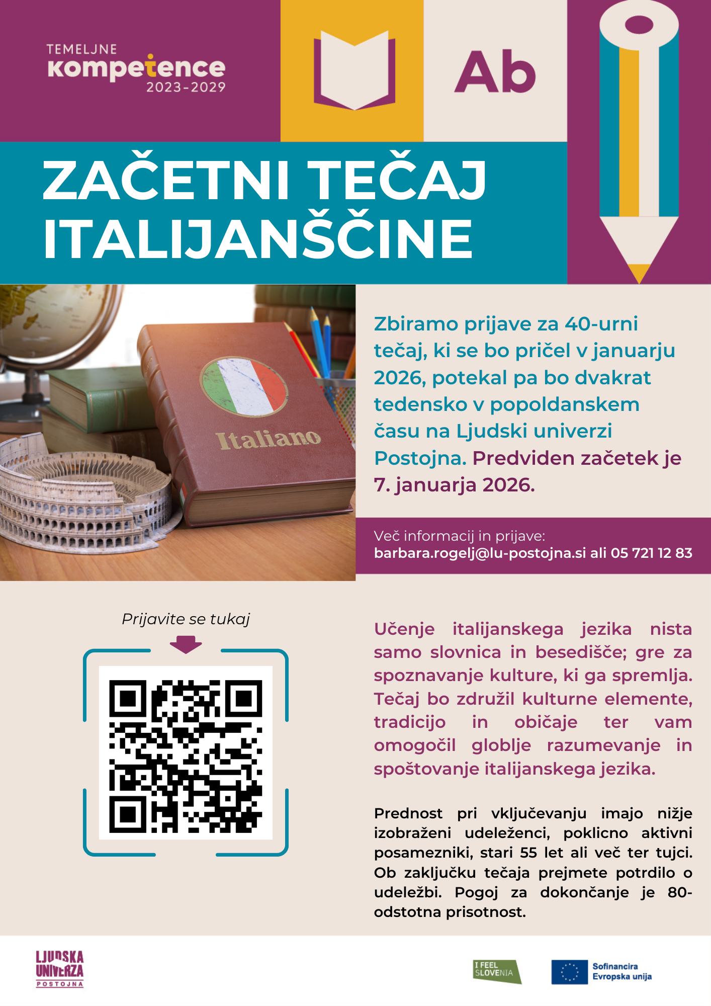 tečaj italijanščine